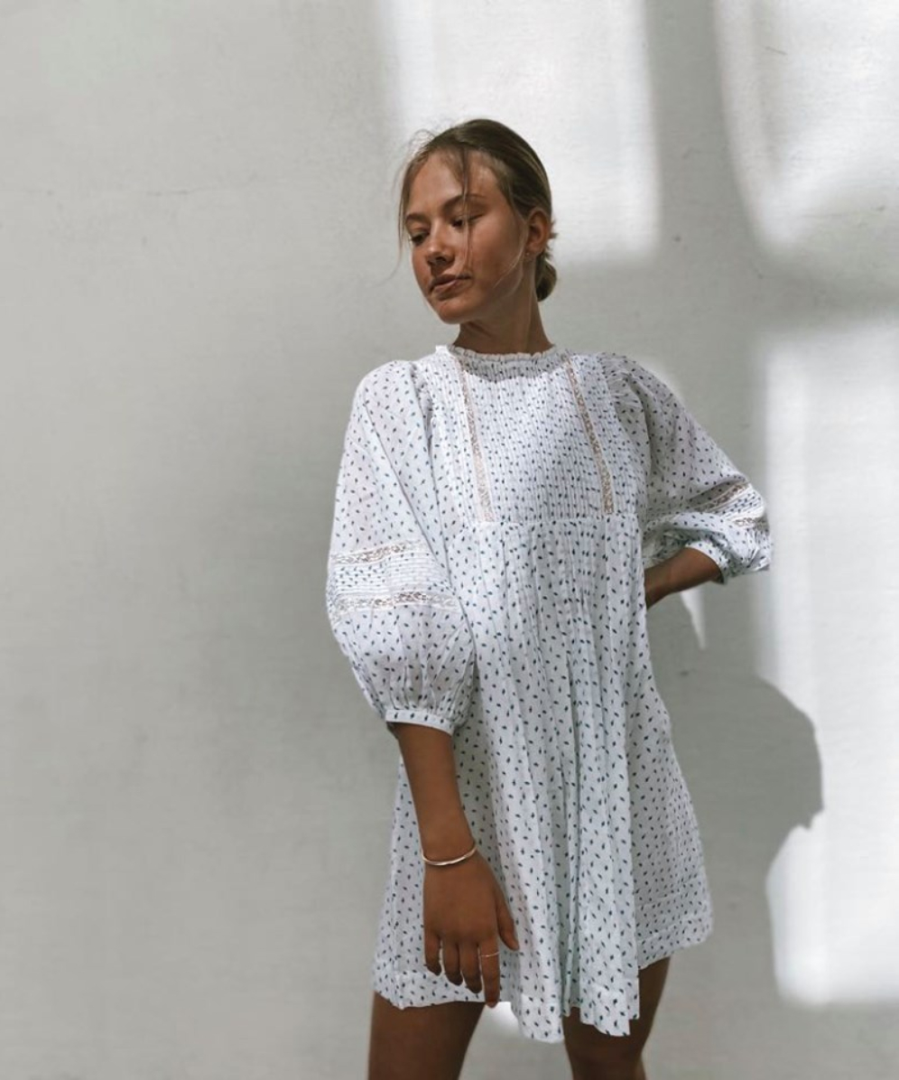 by TiMo Organza Shift Kjole Roser