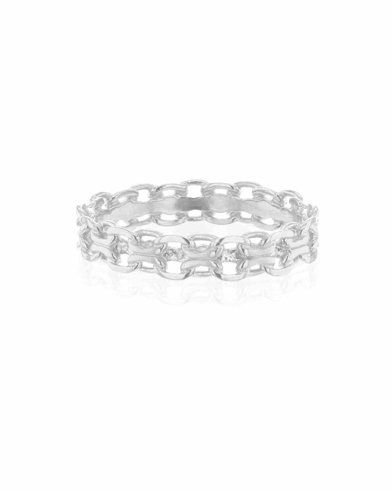Hasla Woods Deciduous Ring Sølv