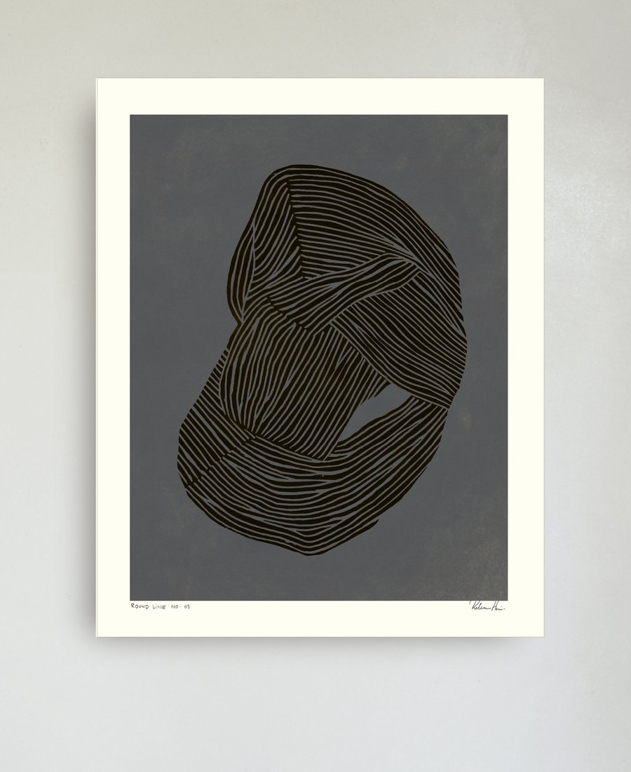 Hein Studio Plakat ROUND LINE no. 03