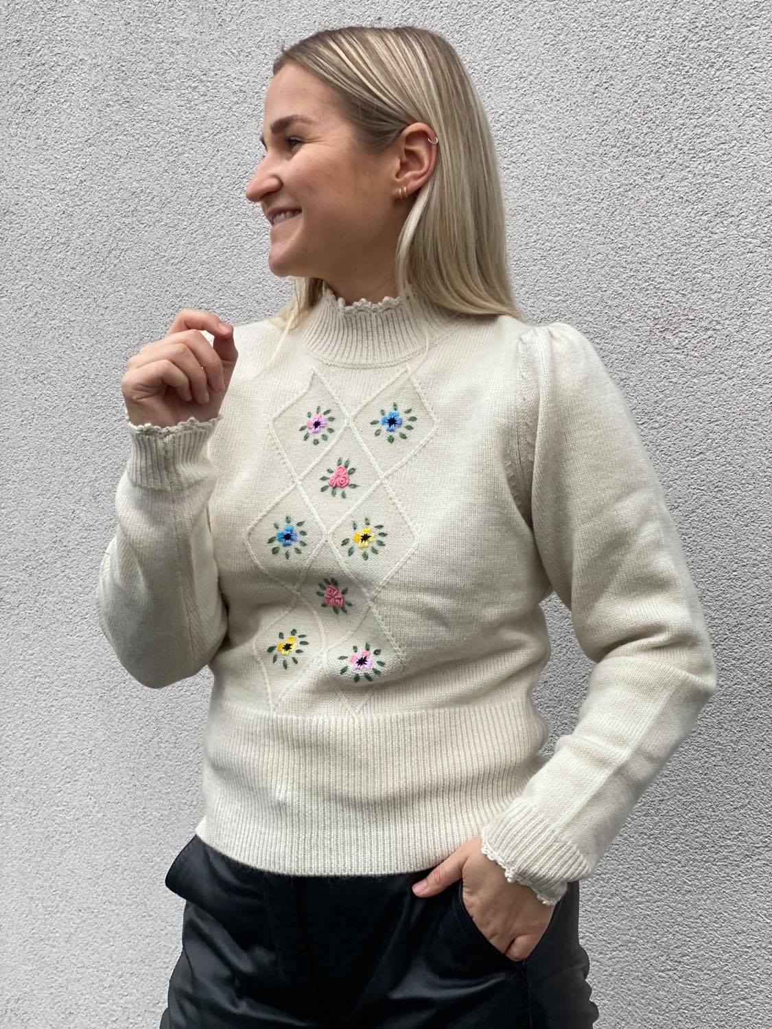 by TiMo Soft Knit Genser Vintage