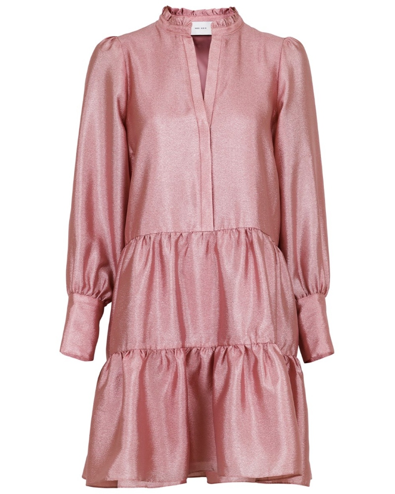 Neo Noir Frei Solid Kjole Dusty Rose