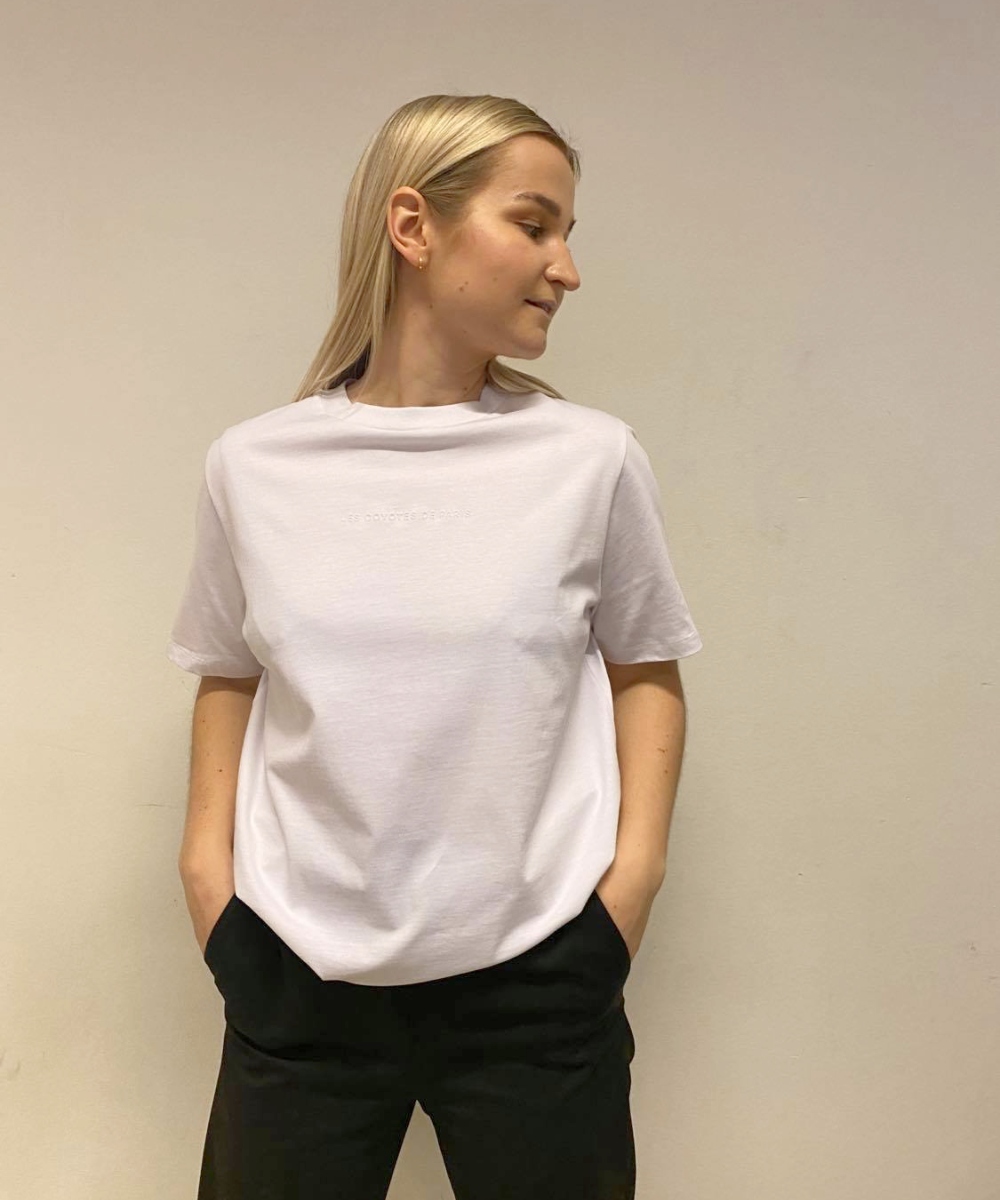 Les Coyotes De Paris Lia T-skjorte Hvit