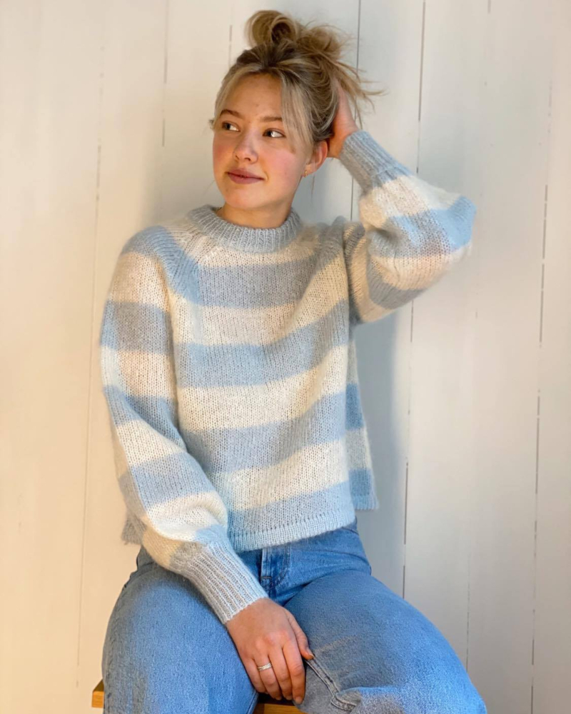 Stella Nova Laki Genser Offwhite
