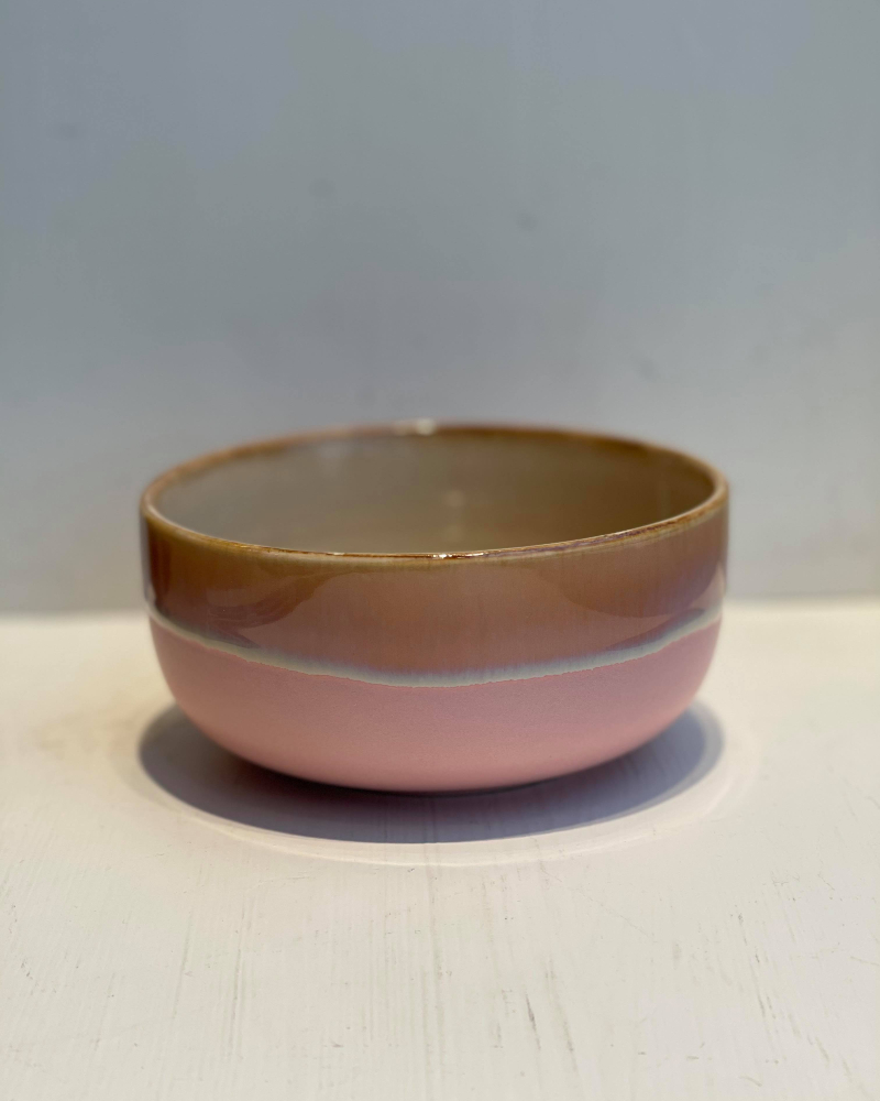 HK Living Keramikk Dessert Skål Rosa