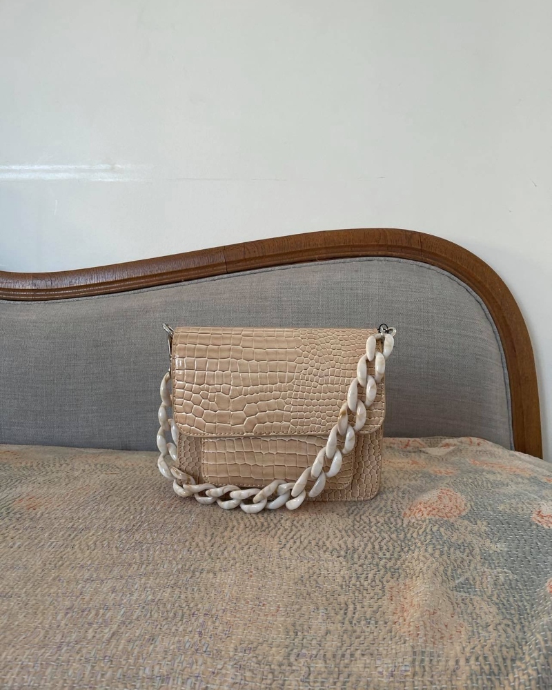 Hvisk Cayman Pocket Veske Lys Beige