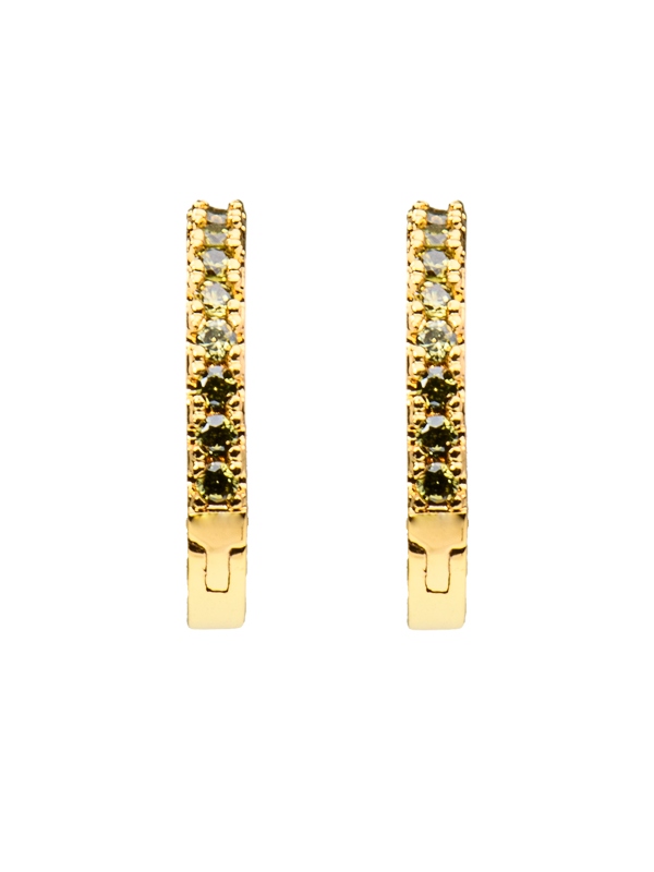 Emilia by Bon Dep Hoops Øreringer S Oliven