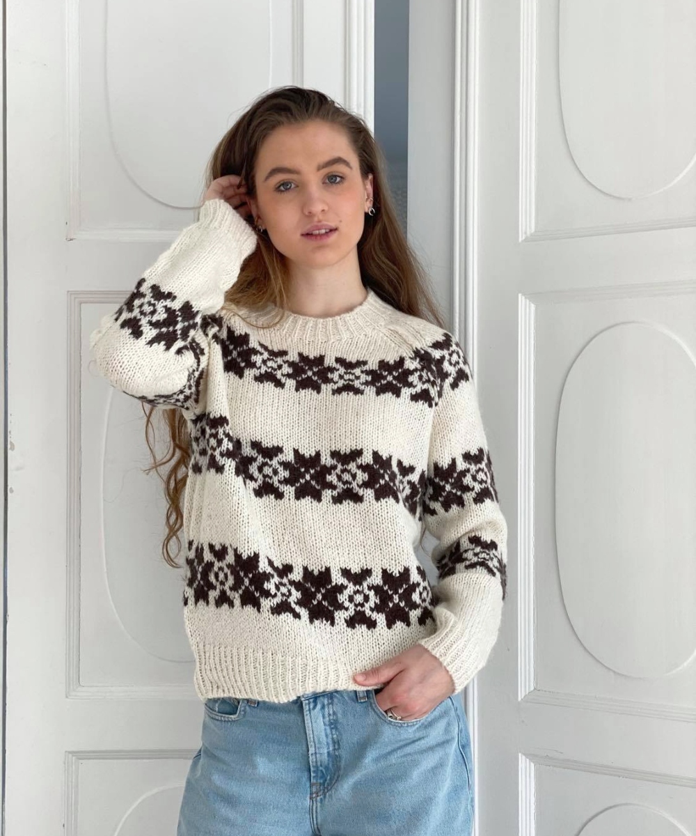 Lollys Laundry Tommy Jumper Creme