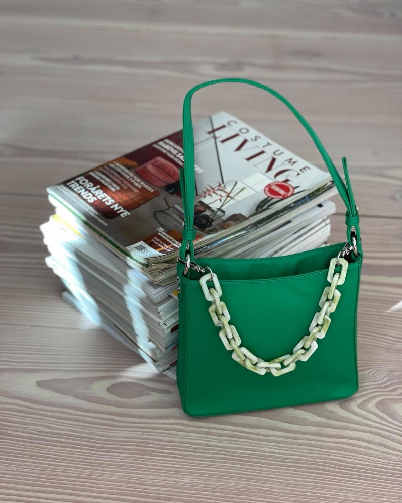 Hvisk Amble Nylon Recycled Small Veske Grønn
