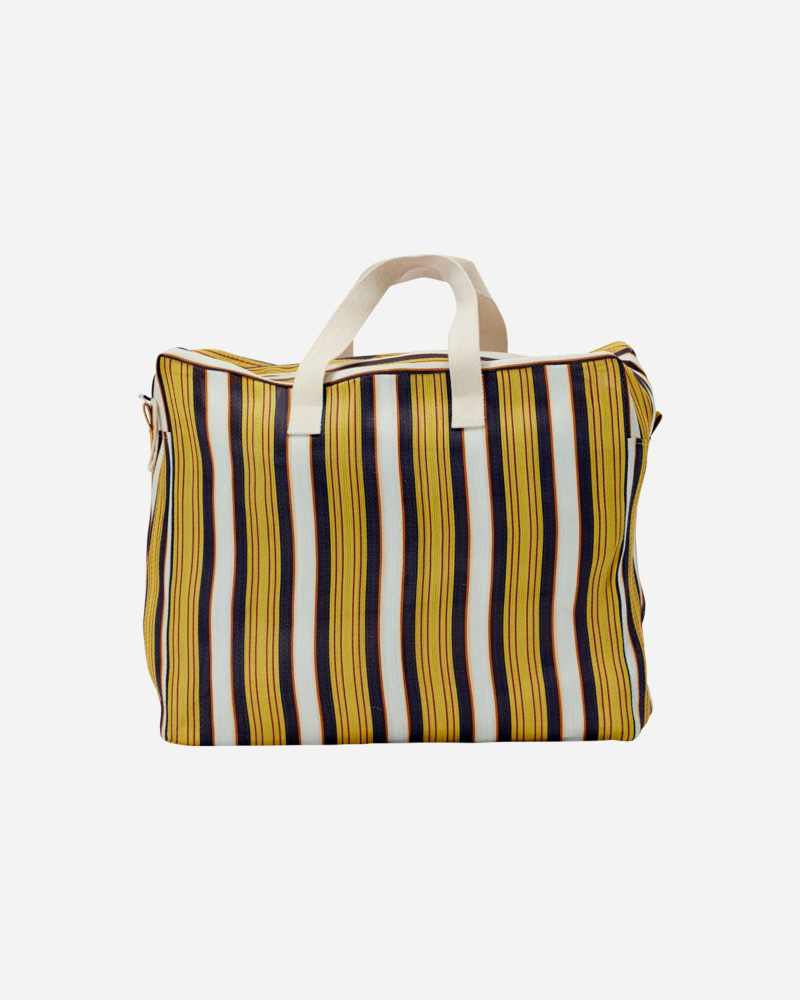 House Doctor Weekend Bag Veske Gul Brun