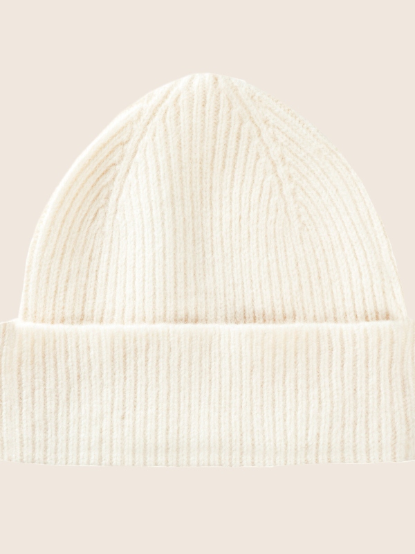 Le Bonnet Beanie Lue Snow Hvit