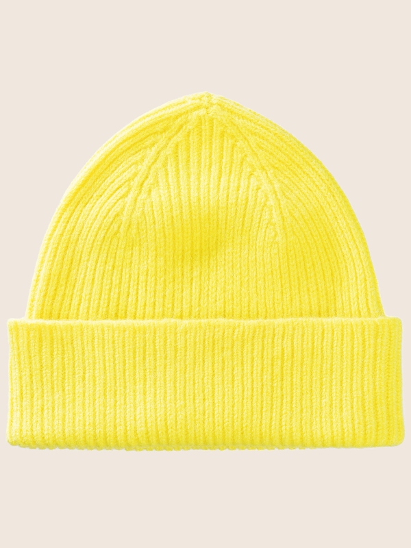 Le Bonnet Beanie Lue Acid Yellow Gul