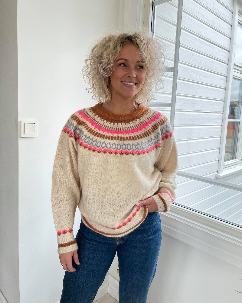 Lollys Laundry Lana Genser Creme