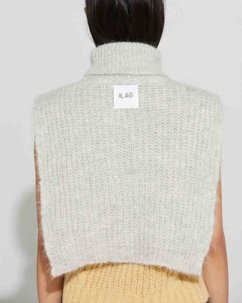 ILAG Aspond Neckwarmer Lys Grå - Bilde 2