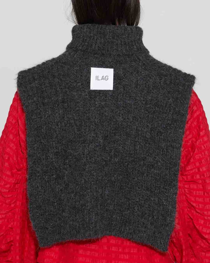 ILAG Aspond Neckwarmer Raven Sort - Bilde 2