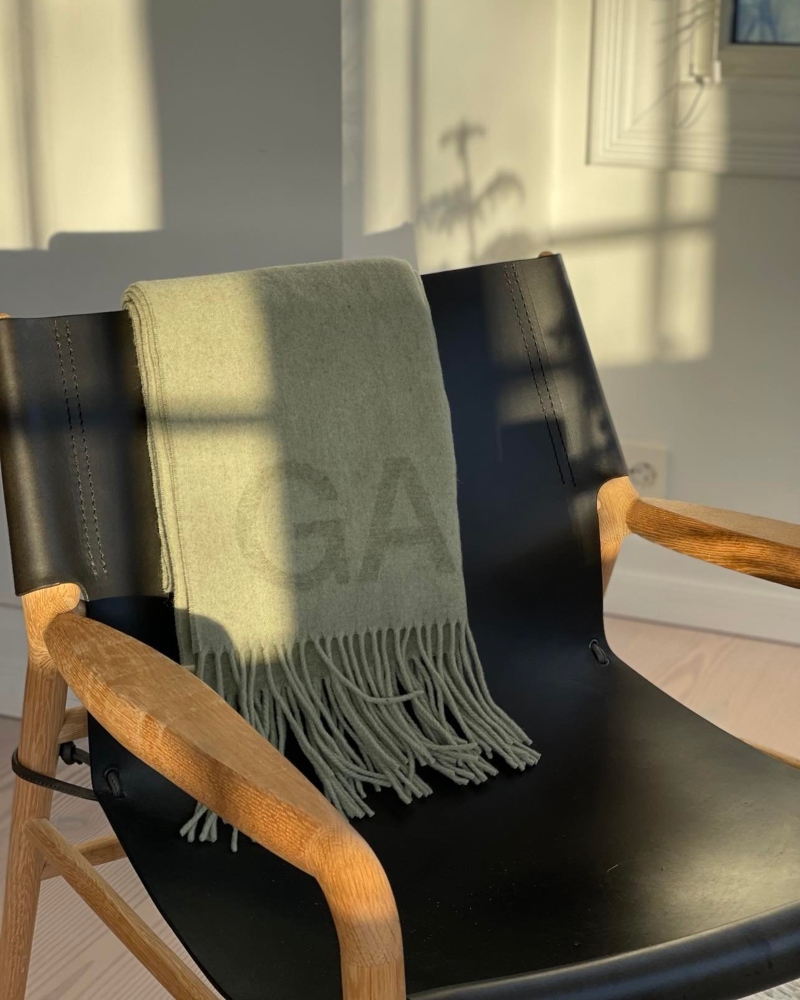 GANNI Resirkulert Skjerf Margarita