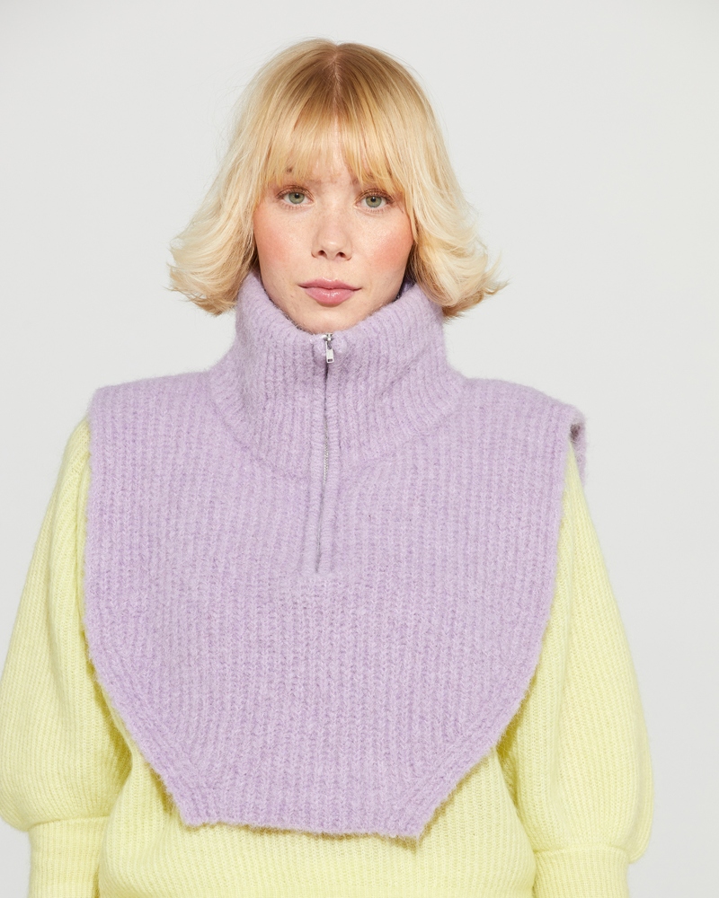 ILAG Havlette Zip Neckwarmer Lilac Lilla