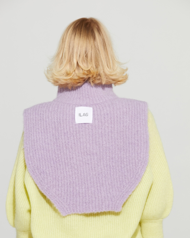 ILAG Havlette Zip Neckwarmer Lilac Lilla - Bilde 2