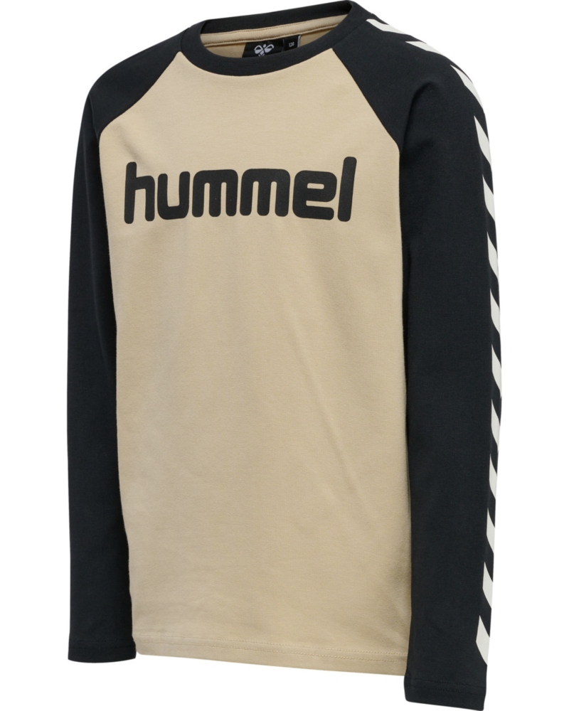 Hummel Boys T-skjorte Sand Sort