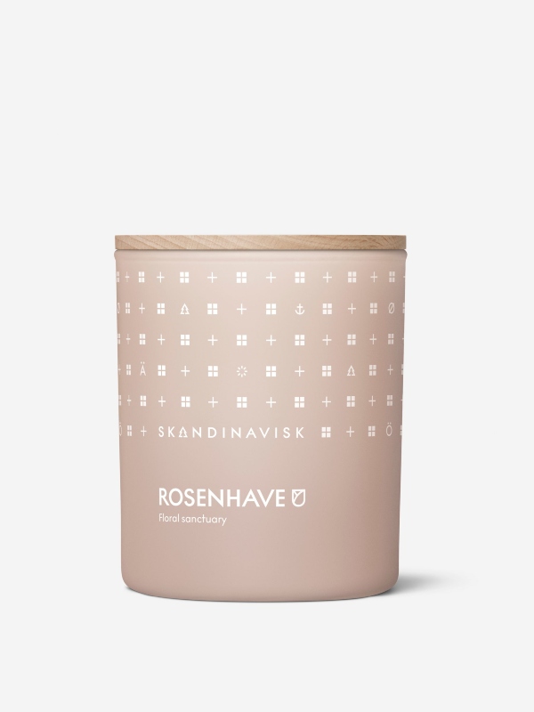 Skandinavisk ROSENHAVE Duftlys 200g