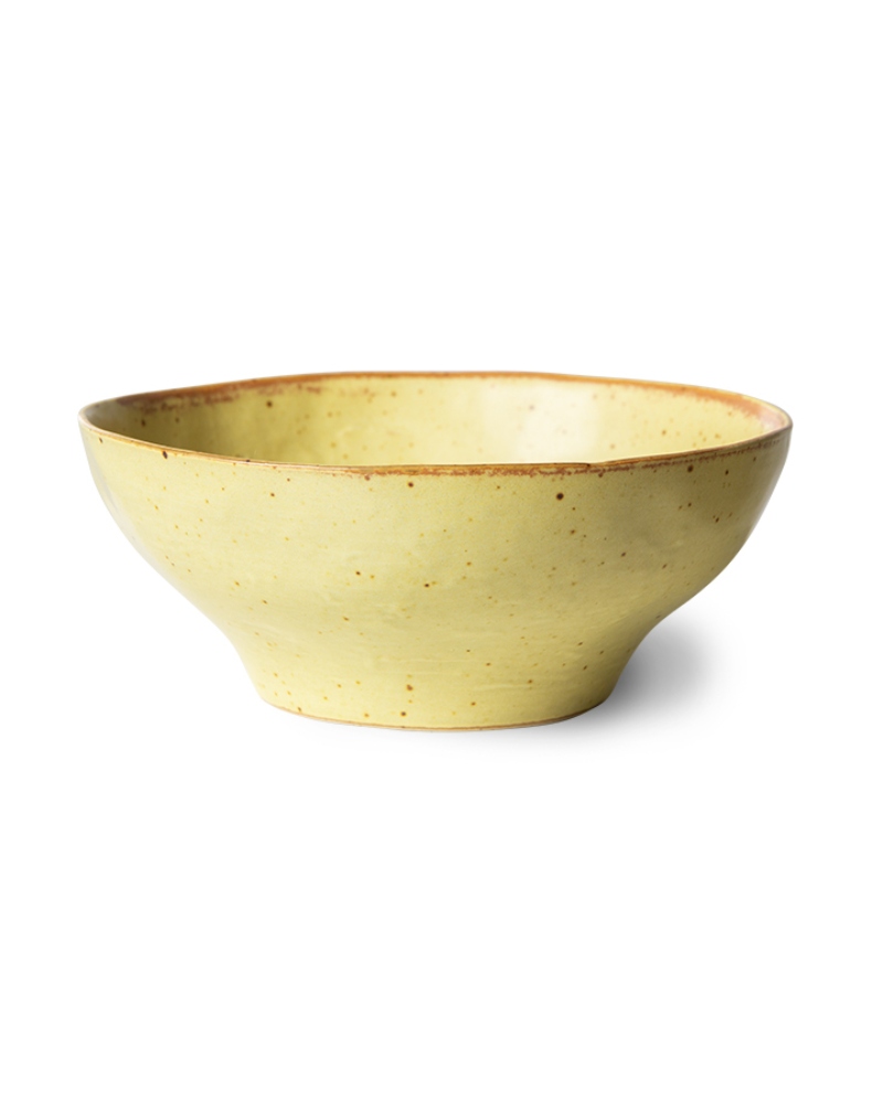 HK Living Bold & Basic Keramikk Skål S Gul