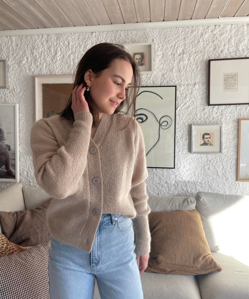 Dear Dharma New Haru Cardigan Beige