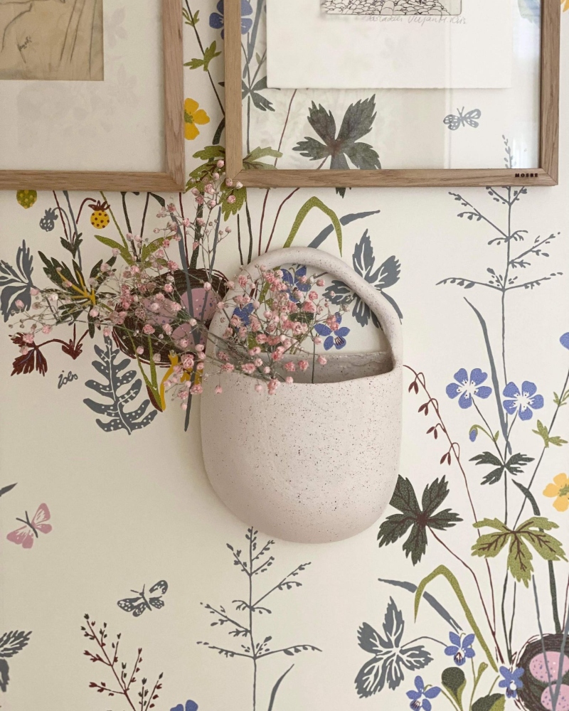Ferm Living Speckle Wall Pocket Offwhite