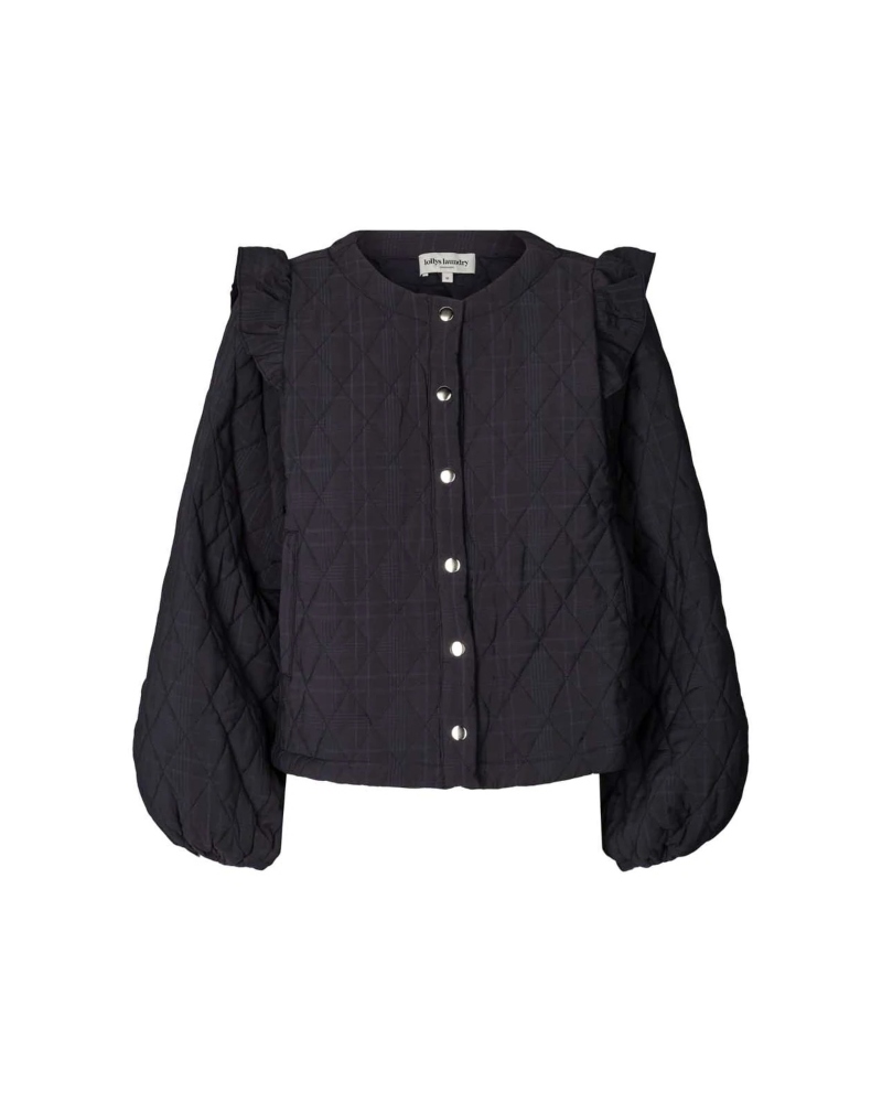 Lollys Laundry Ulla Jakke Washed Black