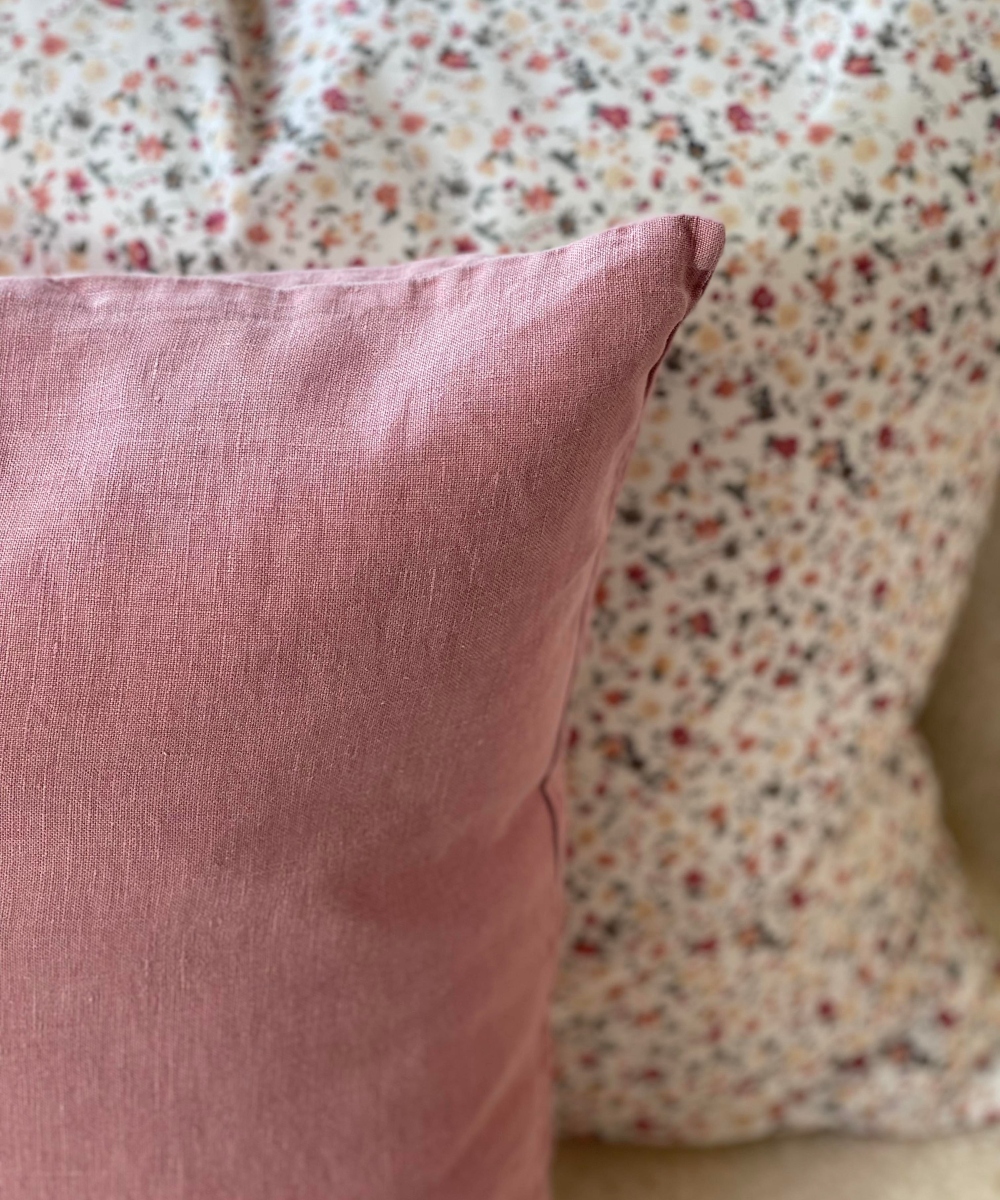 Ib Laursen Linpute Vintage Rosa 50x50 - Bilde 2