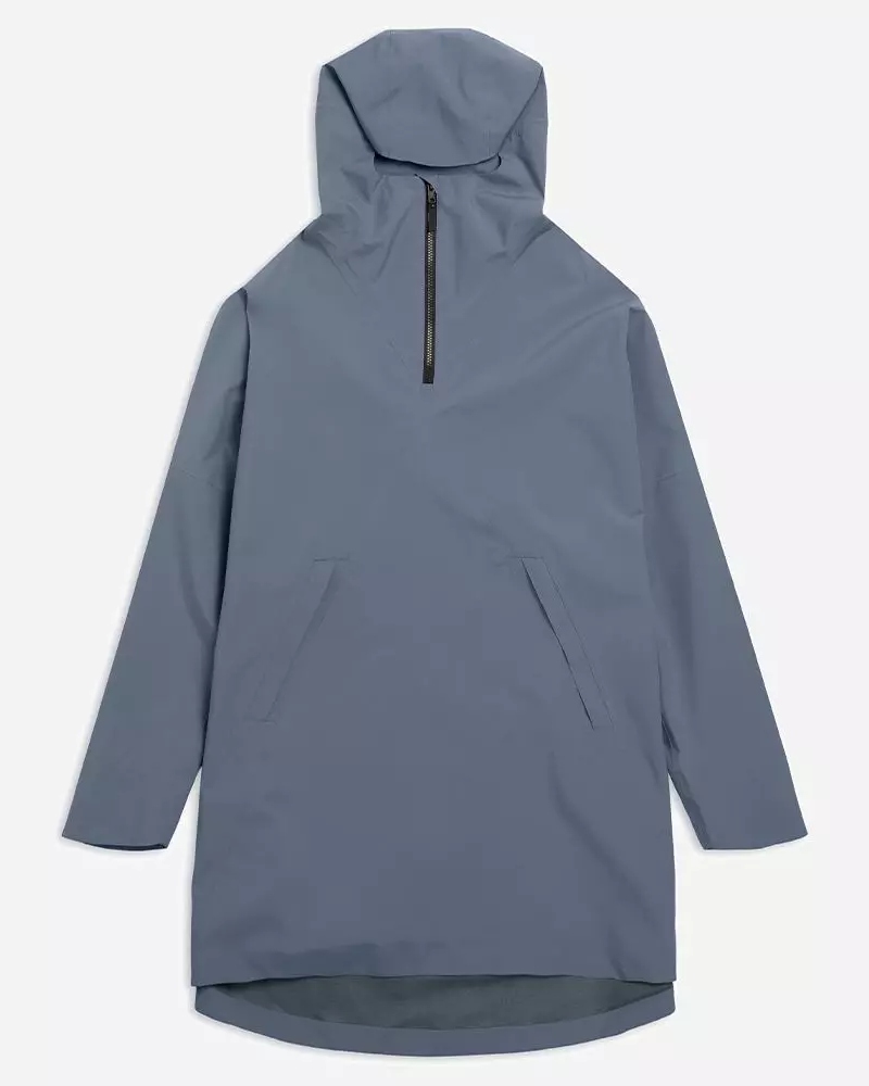 BLÆST Aalesund Poncho Denim Blue