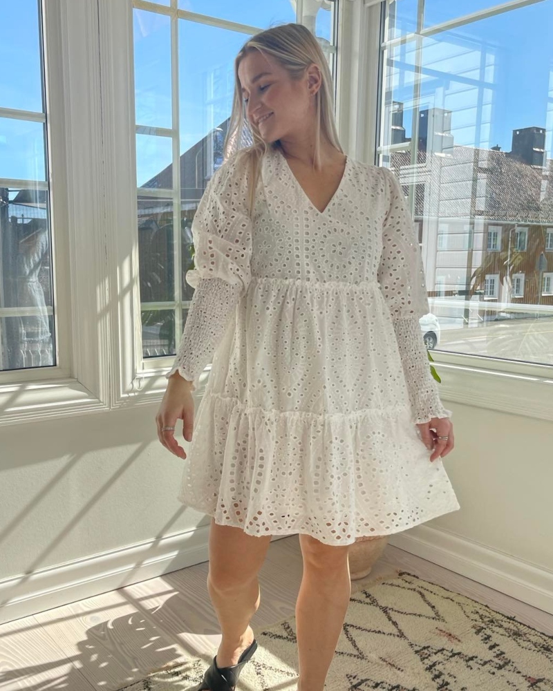 Love Lolita Tiera Kjole Offwhite