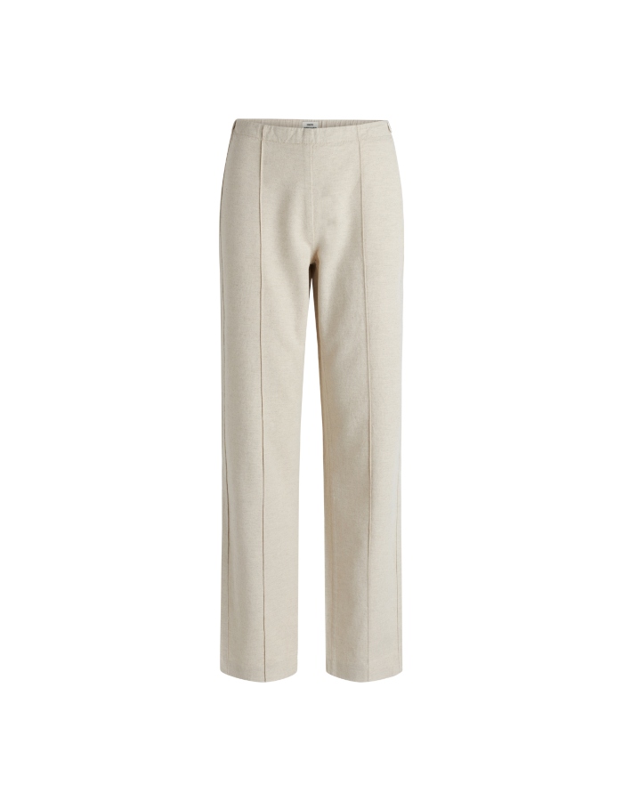 MADS NØRGAARD Pirla Bukse Linen Denim Whitecap Grey