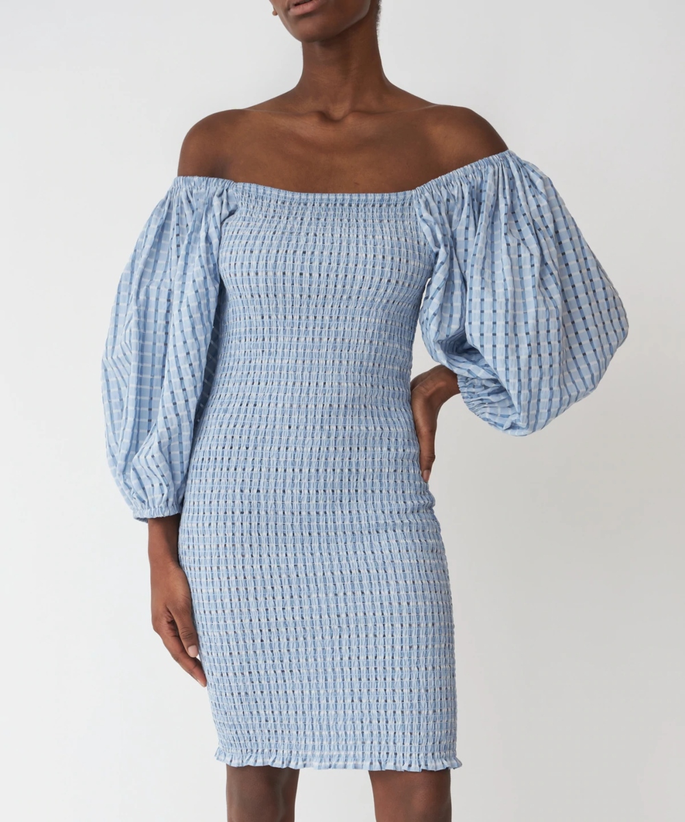 Stella Nova Ibi Kjole Soft Blue