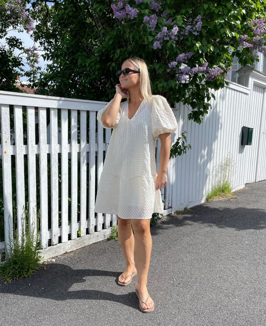 Levete Room Serina 1 Kjole Offwhite