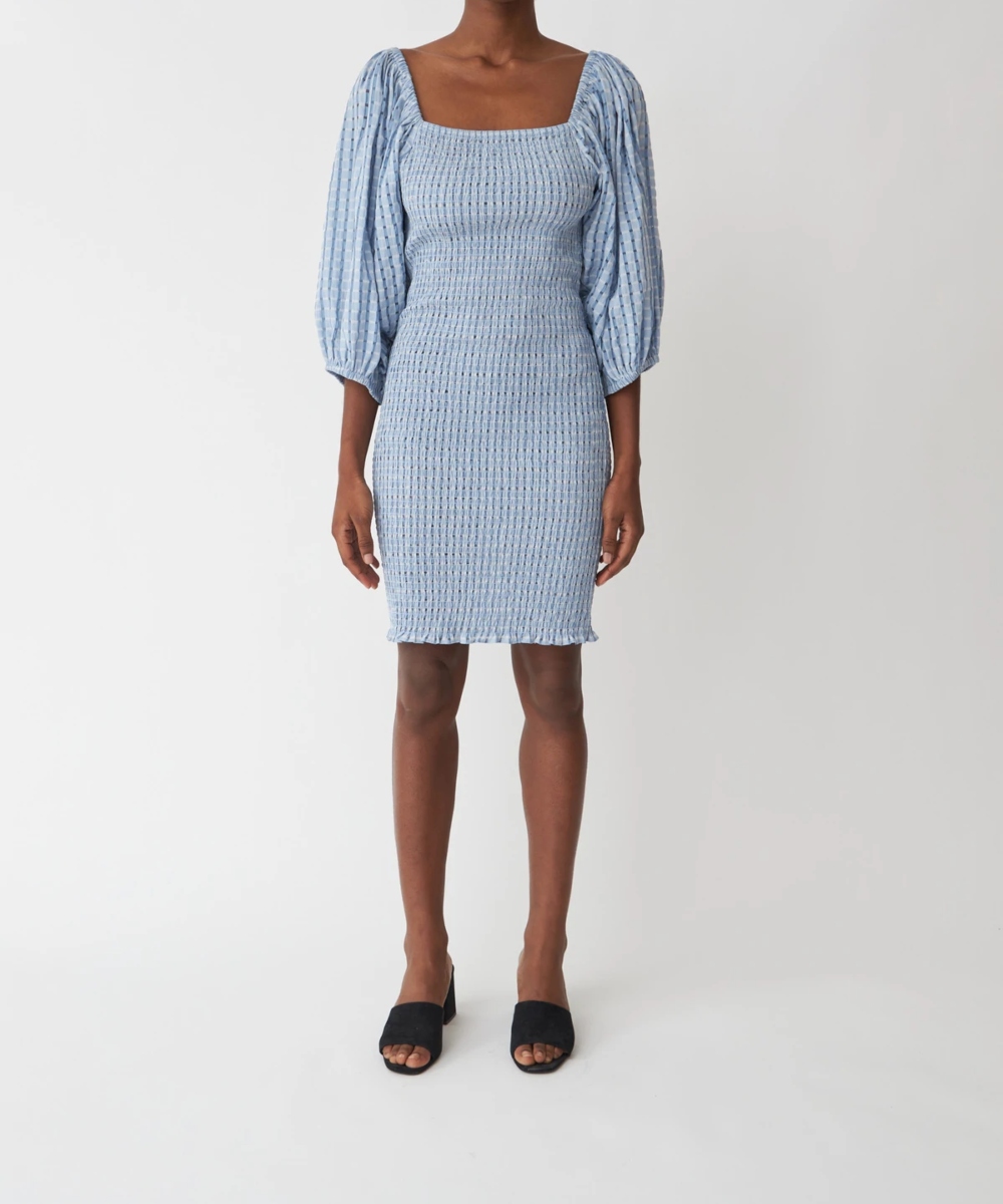 Stella Nova Ibi Kjole Soft Blue - Bilde 2