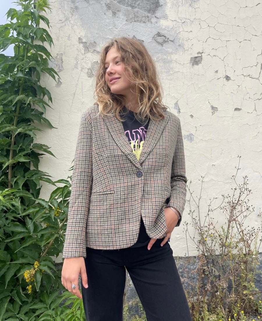 Ane Mone Hailey Blazer Khaki Green