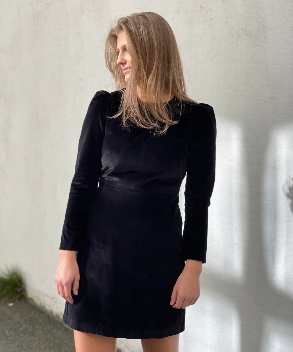 Pia Tjelta Grace Short Kjole Sort