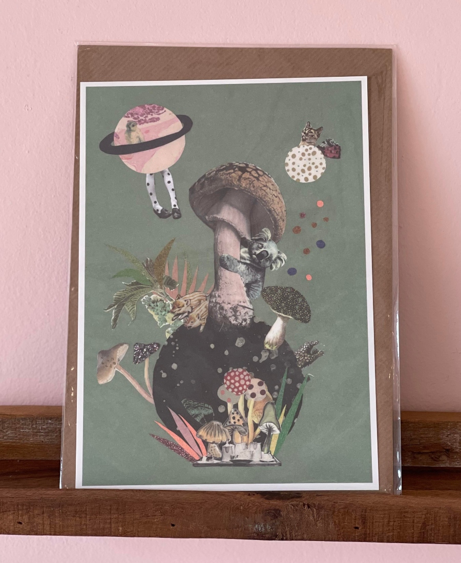 Tex & Jack The Grand Flamingo Kort 21x15