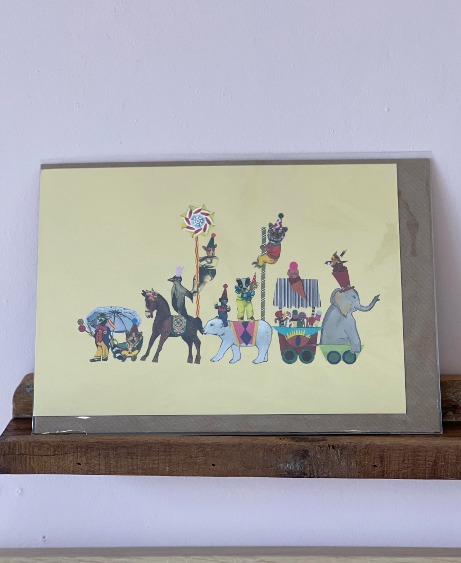 Tex & Jack Sirkus Kort 21x15