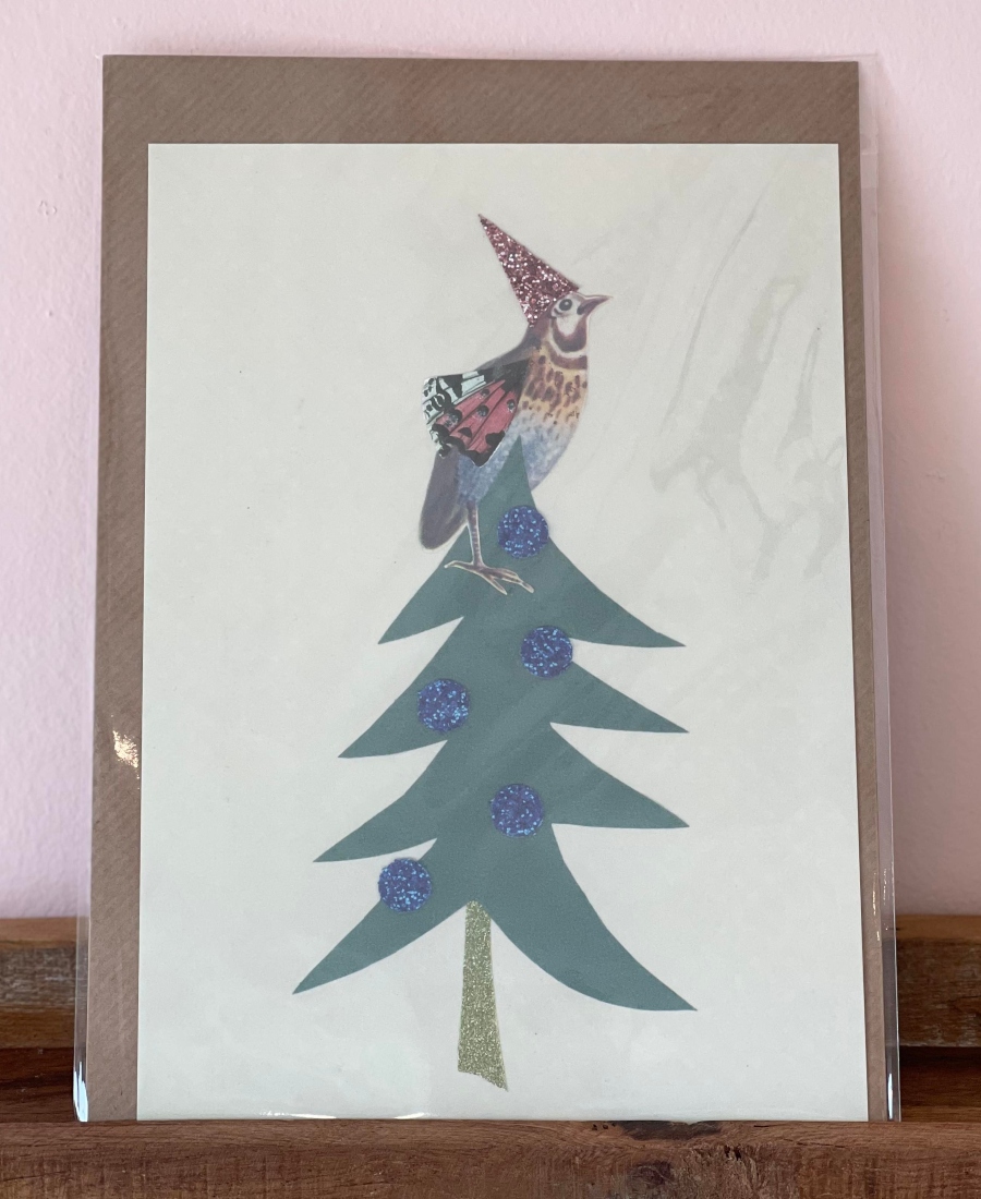 Tex & Jack Juletre Kort 21x15