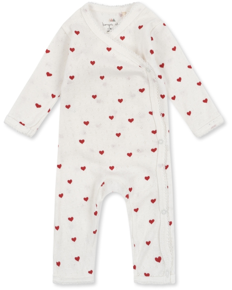 Konges Sløjd Minnie Newborn Heldress Amour Rouge