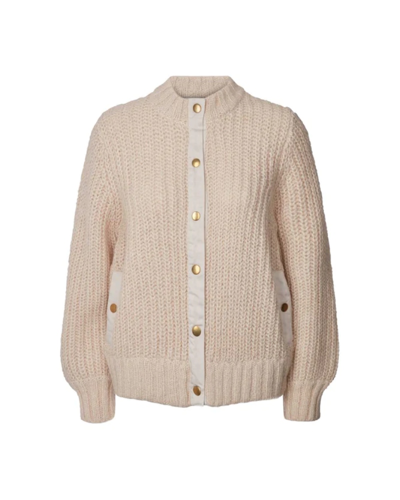 Lollys Laundry Jamie Cardigan Ecru - Bilde 2
