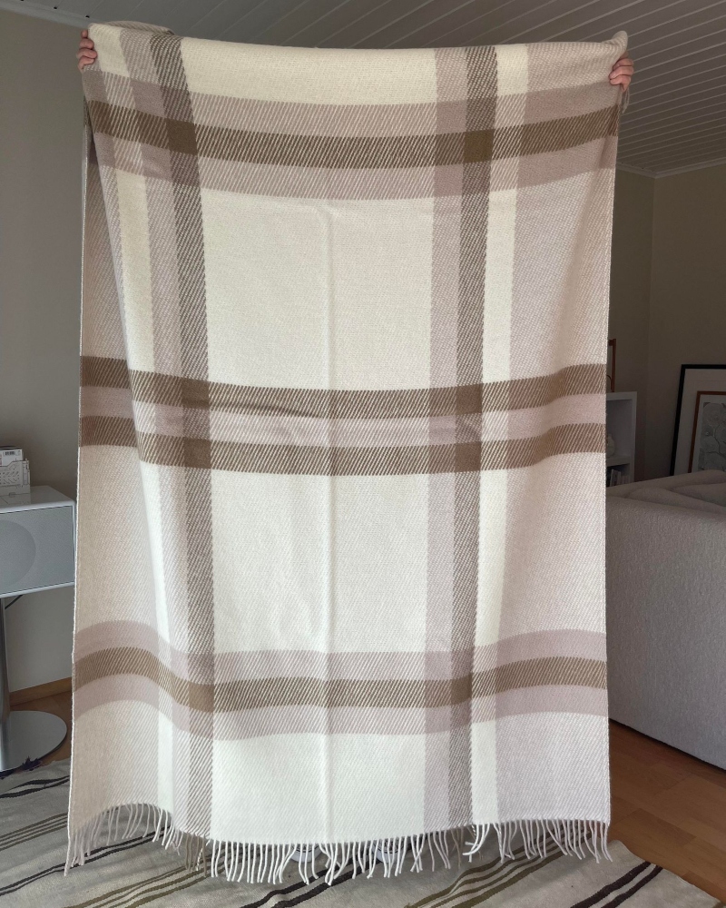 Heimdall Ustaoset Pledd Beige