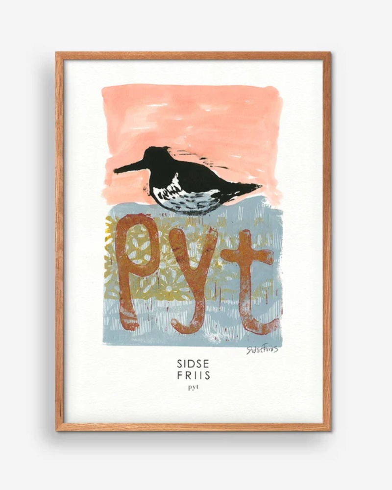 Empty Wall Pyt Sidset Friis Plakat 50x70