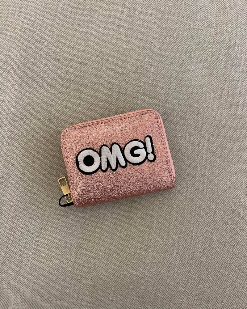 Sofie Schnoor Lommebok Glitter Rosa