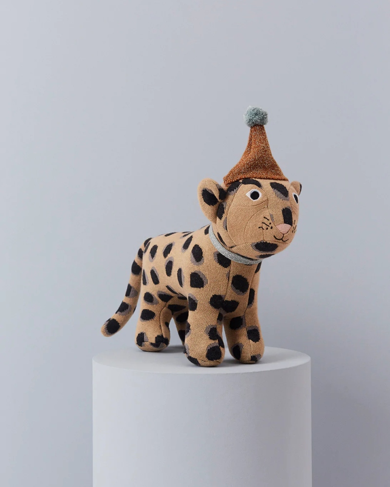 OYOY Design Living Darling Baby Elvis Leopard Bamse Multi