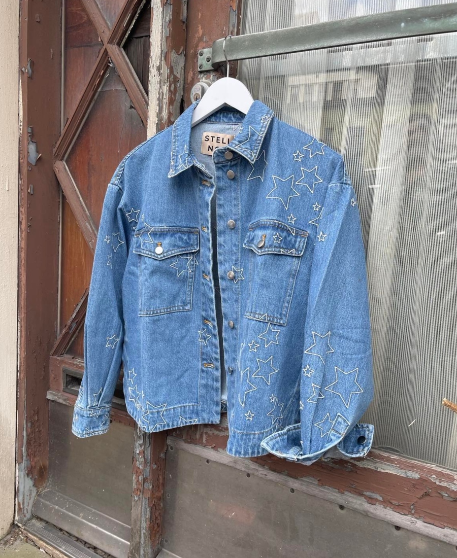 Stella Nova Willow Skjorte Denim Stars