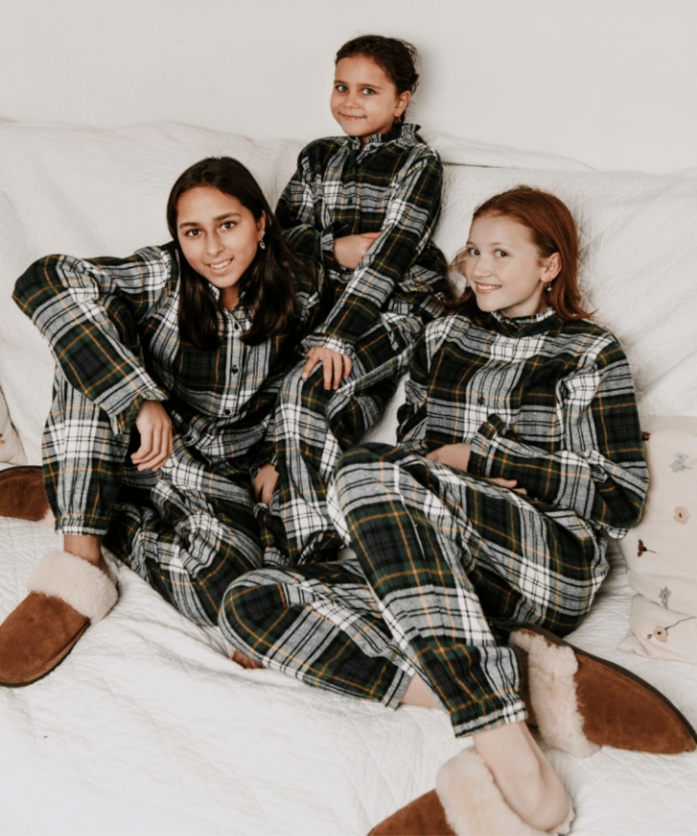 MISSMAYA Anniegirl Pyjamas Green Plaid