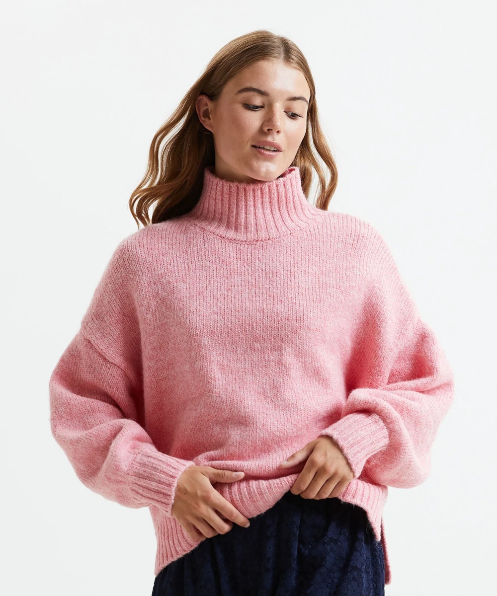 Lollys Laundry Mille Knit Genser Rosa