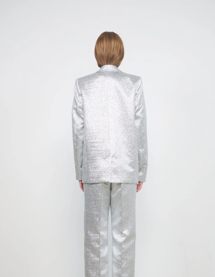 Stella Nova Ivi Blazer Silver Lurex - Bilde 2