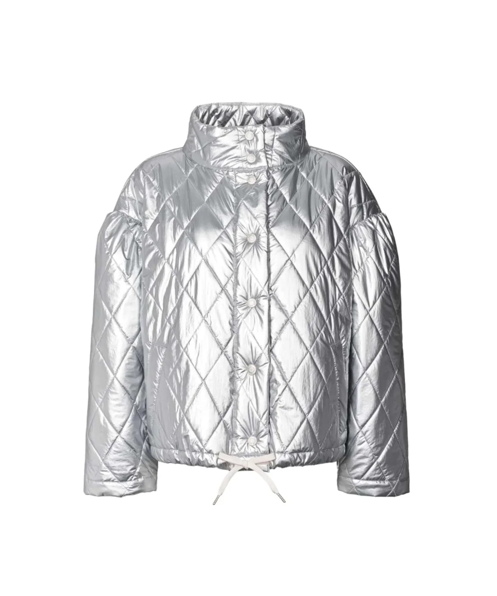 Lollys Laundry Phoenix Bomber Jakke Silver